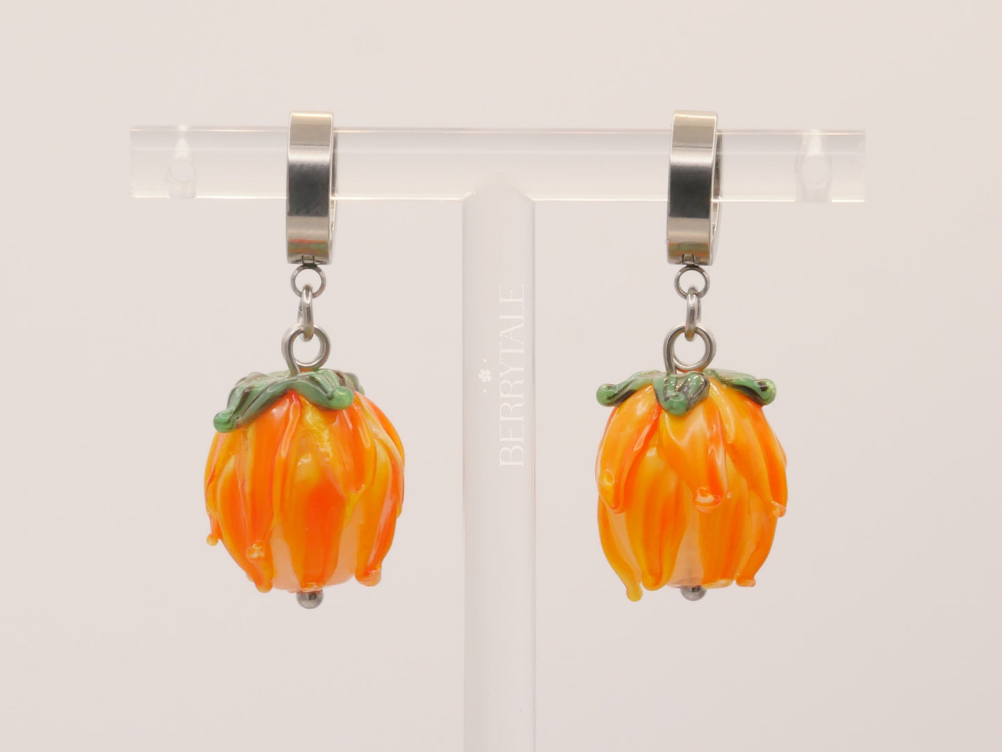 ORANGE BELLECONIA | Earrings