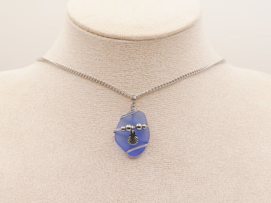 BLUE SEA GLASS | Necklace