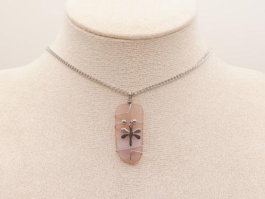 ROSE SEA GLASS | Necklace